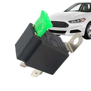 4핀 30A 방수 퓨즈 릴레이 스위치 하네스 세트 DC SPST 자동차용 (홀더 소켓 포함) 온/오프