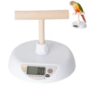 애완용 조류 저울 잉꼬 무게 HD 백라이트 디스플레이 용량 1.1파운드(500g) 고정확도 0.1g 설치가 간편한