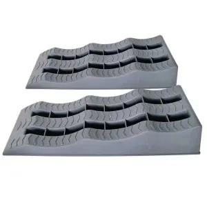 카라반 발판 레벨러 회색 4톤 스텝 전동 받침대 운반