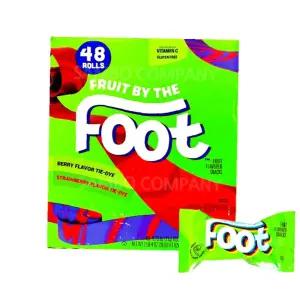 과일젤리 긴젤리 1곽 풋 바이 48롤 후룻바이더풋 더 후룻 간식 (48개입)