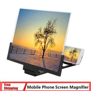 12-14인치 휴대폰 핸드폰 스탠드 확대경  영화  비디오 및 게임용 스크린 확대기