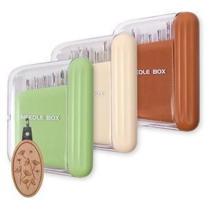마그네틱 바느질 바늘 홀더 자수 보관 상자 휴대용 멀티 사이즈 카드 케이스 도구 액세서리
