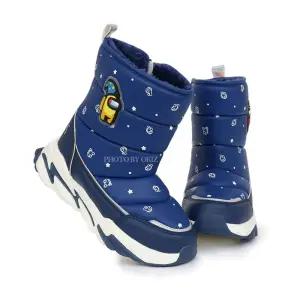 어몽어스 아벨 방한 부츠 캐릭터 남아동 패딩 털신발 HPs2+3Zak