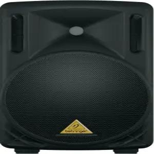 베링거 B210d 액티브 220와트 양방향 Pa 스피커 시스템 10인치 우퍼 및 1.35인치 압축 드라이버 포함