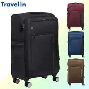 고급형 소프트 캐리어 EVA 천캐리어 확장 지퍼 저소음 바퀴 16인치 20인치 24인치 29인치