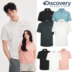 [디스커버리](강남점)[25SS 정상가 89000원] 디스커버리 여름 반팔 카라 폴로 티셔츠 TS73/TS74 남 여 ...