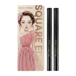 뷰티피플 철벽녀 스퀘어 엣지 아이 라이너 스퀘어 블랙X2개