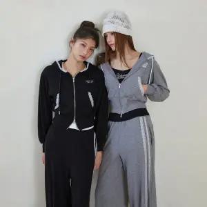 [에고이스트](천안아산점)[BL] 레이스 트리밍 투웨이 집업 점퍼(ES2OJP03)