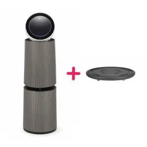 [LG]전자 퓨리케어 AI 오브제컬렉션 360 공기청정기 M7+무빙휠 세트 AS356NSMAM