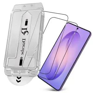 [다이아큐브]갤럭시 S26울트라 3D 풀커버 저지문 고밀도 9H강화유리필름 먼지제로자동부착 2매