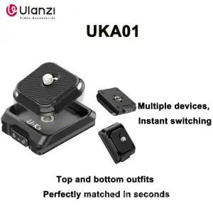 Ulanzi Uka01 퀵 마운트 키트 카메라 플레이트 안정기 삼각대 릴리스 베이스