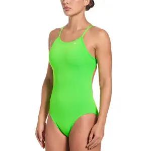 나이키스윔 여성 앤서 솔리드 미들 컷아웃(볼티지 그린) NESSG001-311