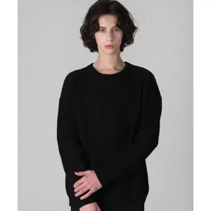 유앤엘씨 램스울 크루넥 오버니트 블랙 1983123