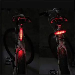 [셀러에이드]5열 바이크 후미등 가로 세로 자전거 안전용 필수 자전거조명