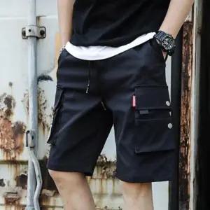 남자팬츠 5부 남성항의 시원한반바지 여름바지 면바지