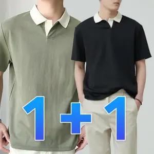 넥 티셔츠 슬릭 2p 피케