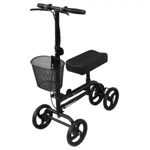 무릎 목발 보행기 고령자 접이식 보조기 워커바 외발 보조