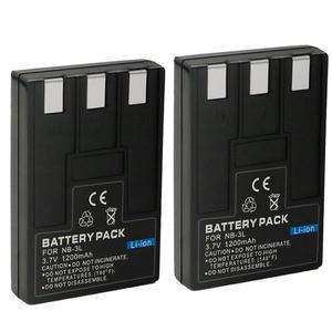 1200mAh NB-3L NB3L 배터리 + 충전기 캐논 파워샷 SD10 SD100 SD110 SD500 SD550 IXY D30 디지털 30 IXUS 7