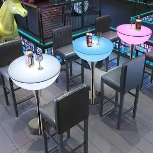 바 루프탑 펍 카페 탁자 조명 파티 LED 클럽 주점 야외