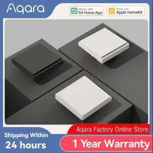 호환 아카라 스마트 월 스위치 E1 지그비 3.0 스마트 홈 무선 키 라이트 스위치 중성선 없음 샤오미 호환