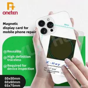 호환  QXF-09 마그네틱 코일 검사용 무선 충전 감지 조각 재사용 자동 복원 자석 검사 도구