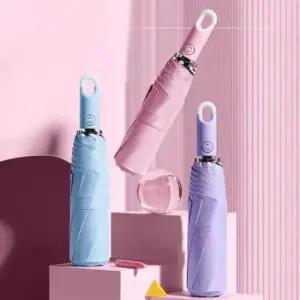UV 8K 3단 자동우산 자외선차단 양우산 초경량