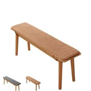 의자 벤치 방석 매트 패드 긴의자 폭신한 긴 30x120cm 겨울 극세사 쿠션