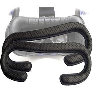 탐비 바이브 프로 페이스 쿠션 패드 폼 교체, PU 가죽 커버 탈착식 HTC VR용 인터페이스(페이스 2PC)