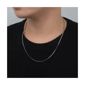 매장정품 GLORY_ARDEN [남녀공용] 사각2미리 박스체인 데일리목걸이 / GHMN-147