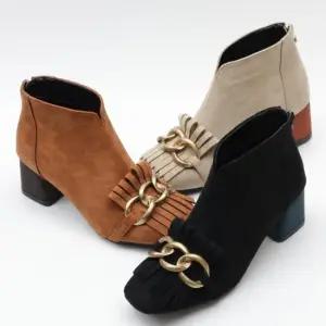 겨울 여자롱부츠 신상 여성화 봄부츠 봄신발 미들힐