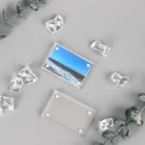 cm 미니 아크릴 스티커사진 증사 액자 자석 4x6 스티 자석팔레트 섀도우팔레트 립팔레트