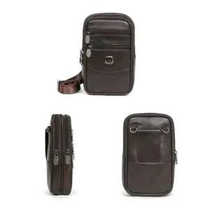 가죽백 크로스백 남학생 직장인 가방 미니 보조 남성 여성미니크로스백 핸드폰가방