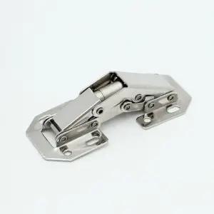 스텐 무보링 경첩 4개입 무타공 인도어 싱크대 경첩 무보링경첩 가구경첩 싱크대경첩