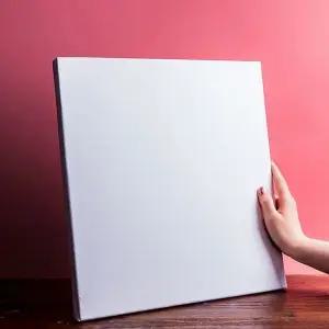 린넨 유화 캔버스 50x50cm) 미술 면천캔버스 유화캔버스 면천캔버스 왁구