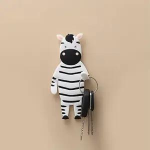 프리댄서 애니멀 접착식 후크 얼룩말 구부러지는 후크 벽걸이후크 후크형옷걸이