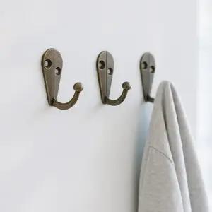 정리상점 메탈 옷걸이 벽후크 20p세트 브래스) 벽걸이후크 벽후크 벽걸이훅 후크고리