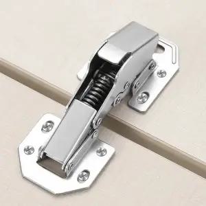 무보링 댐퍼 경첩 4p세트 무타공 인도어 장롱 경첩 무보링댐퍼경첩 무보링댐퍼가구경첩