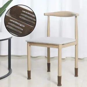 [콩심팥심]소음방지 의자 발커버 4P세트 논슬립 의자양말 발싸개