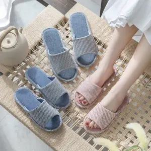 인기상품 bns 학원 병원 실내용 거실슬리퍼 린넬 거실화 [WFLIRAJ_260301]