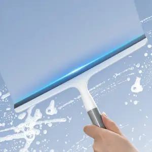 호환  유리 청소 도구 가정용 와이퍼 욕실 조리대 거울 창문 청소 도구 마법 실리콘 스크래퍼 창문 청소기
