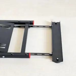 레이싱휠 거치대 바퀴 고정장치 접이식 시뮬레이션용 시트