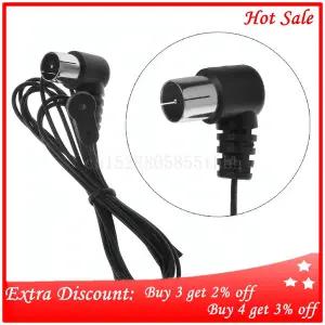 dmb안테나 FM 라디오 안테나 F 어댑터 75ohm Unbal Male 커넥터 실내 스테레오 Yamaha JVC Sony Sherwood P