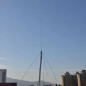 dmb안테나 7-15W FM 송신기  15M 동축 케이블 TNC 포트 용 87Mhz GP-1 안테나