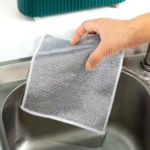 [아우트_61]세척력 높은 주방 철수세미 철사행주 20x20cm