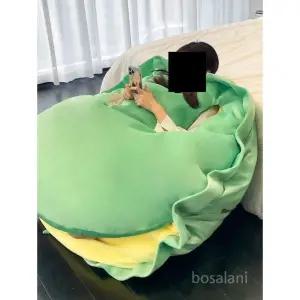 거북이 베개 침대틈새 반달 인형 등껍질 쿠션 대왕 핑크