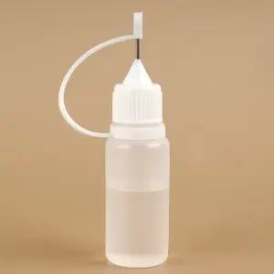 DIY 소품 제작용 레진공예 바늘 노즐 공병 10ml 정밀 소분용 뾰족 용기