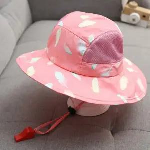 준캡 유아 아동 어린이 깃털조임메쉬챙 봄 여름 가을 자외선차단 챙돌돌이 벙거지 귀여운