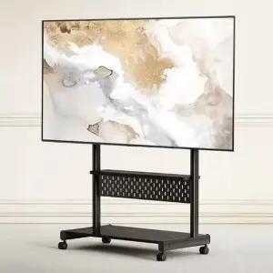 티비 거치대 스탠드 높이조절 높이 대형 티비거치대 사무실