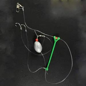 구멍추 묶음추 원투 낚시 바늘 훅 편대 채비 1P