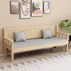 벤치형 소파 평상형 원목 벤치 현관 라운지 쇼파 등받이